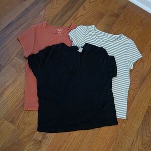 Three T Shirts